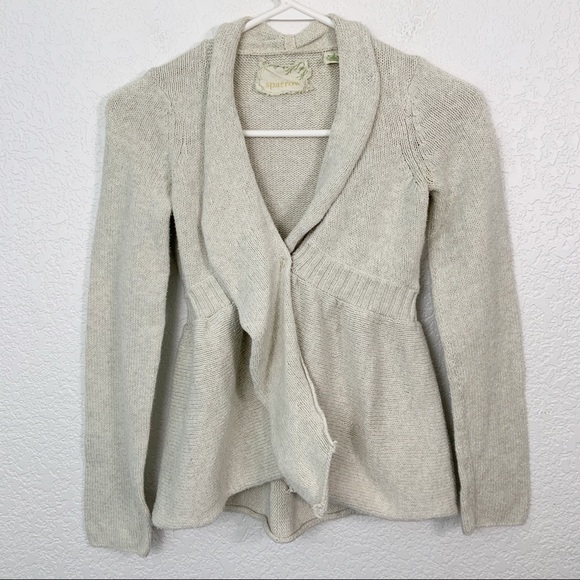 sparrow Sweaters - Sparrow Button Cardigan Knit Sweater Small